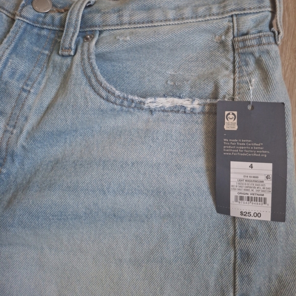 Classic Light Blue Denim Shorts - Picture 7 of 11
